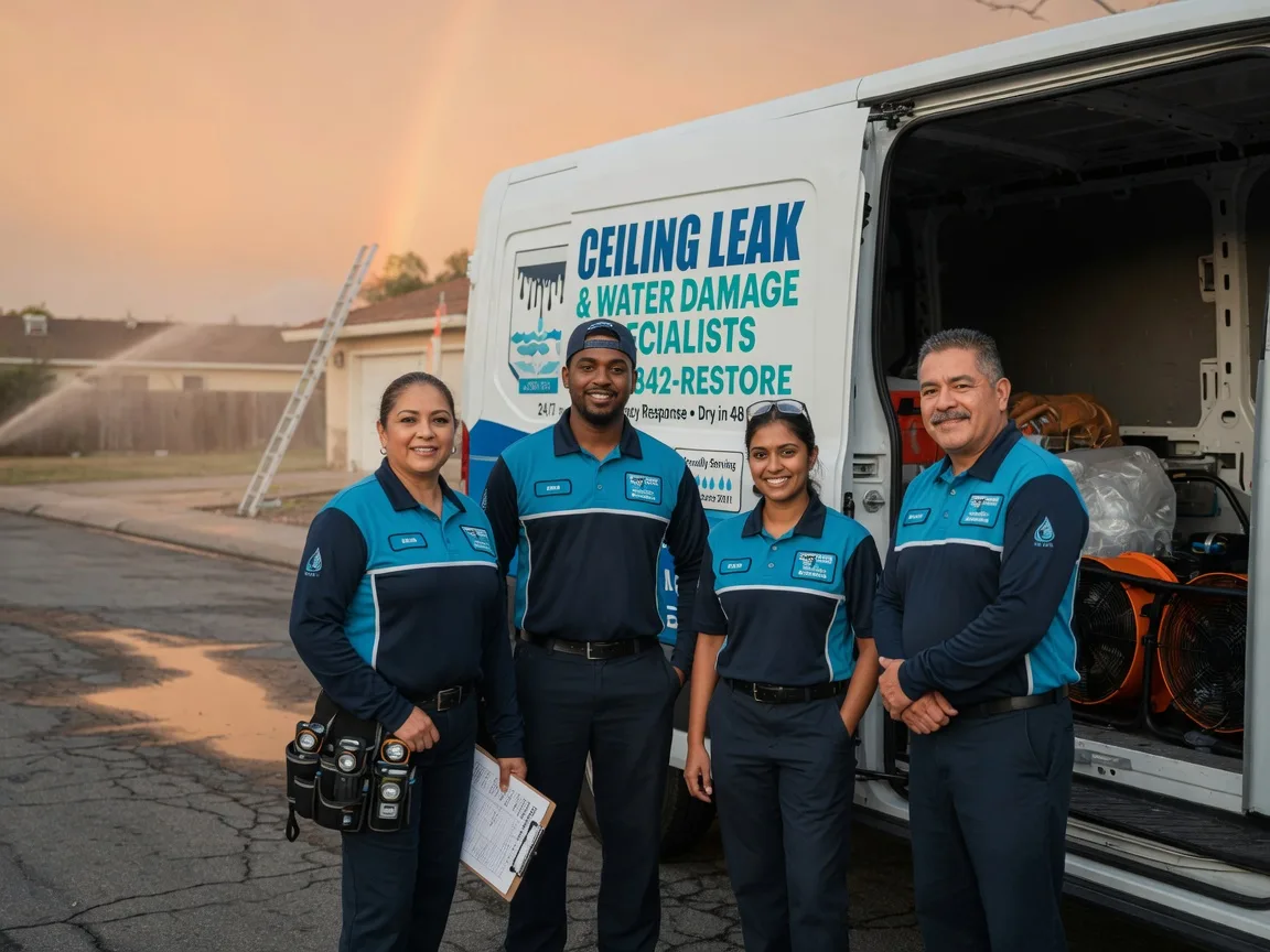 Ceiling Leak Cleanup company in Half Moon Bay, CA