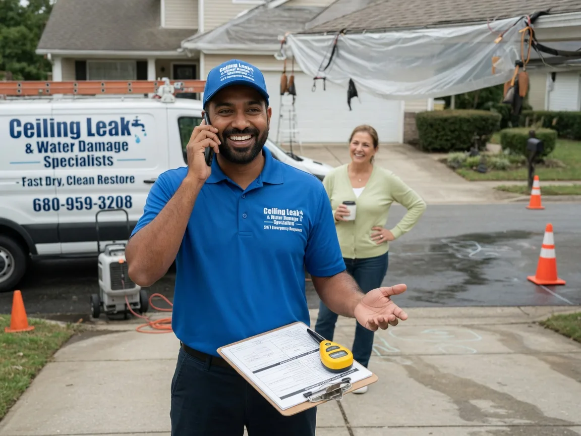 Ceiling Leak Cleanup Half Moon Bay, CA FAQs